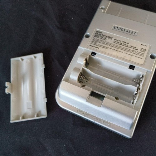Used, Nintendo Gameboy Light Silver color console MGB-101, Working, Japan