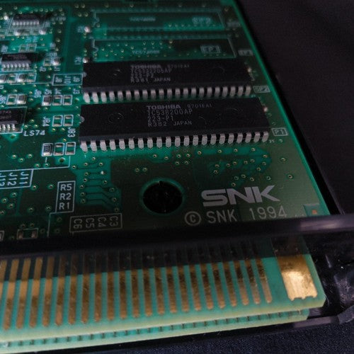 REAL BOUT Fatal Fury Special RBS NEOGEO MVS Cartridge and Instruction cards set