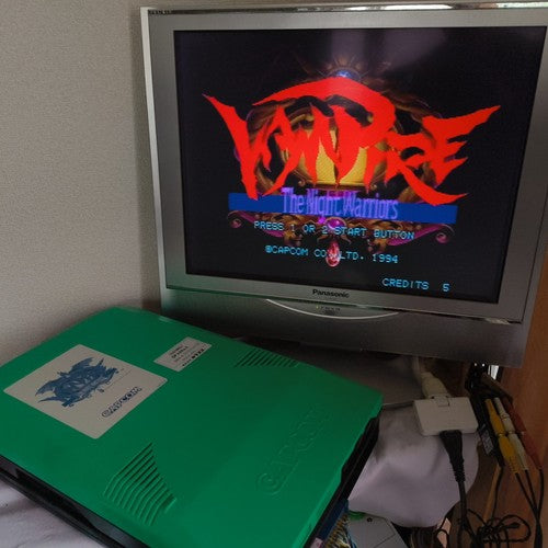 Vampire The Night Warriors CAPCOM CPS2 Arcade Cartridge B Board, Working, Japan