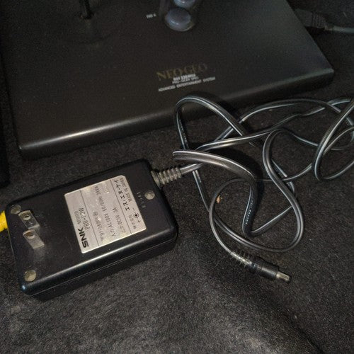 SNK NEOGEO AES ROM cartridge system Console NEO-0, w/PSU, Pad, Box set, Japan