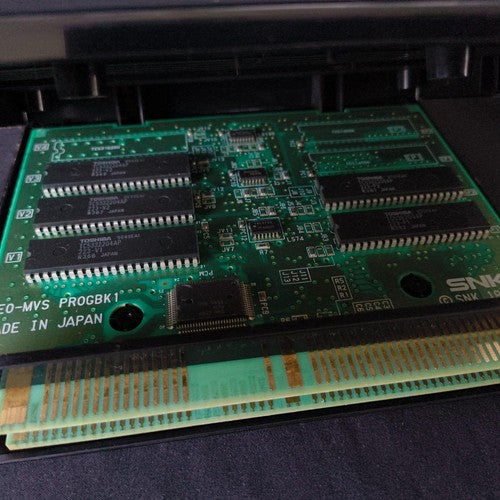 REAL BOUT Fatal Fury Special RBS NEOGEO MVS Cartridge and Instruction cards set