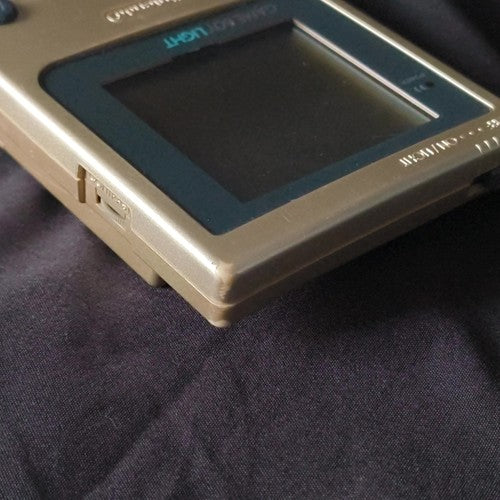 Nintendo Game boy Light Gold color console MGB-101,Manual, and box set, Japan