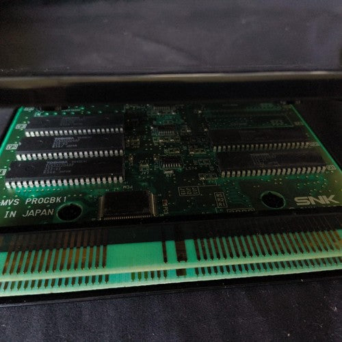 REAL BOUT Fatal Fury Special RBS NEOGEO MVS Cartridge and Instruction cards set