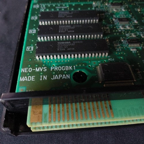 REAL BOUT Fatal Fury Special RBS NEOGEO MVS Cartridge and Instruction cards set