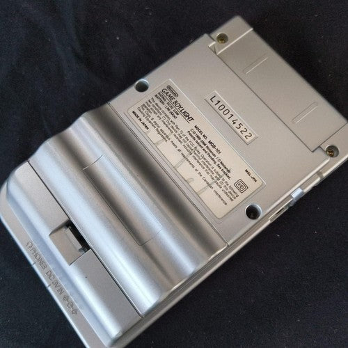 Used, Nintendo Gameboy Light Silver color console MGB-101, Working, Japan