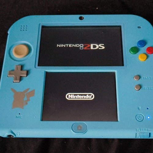 Nintendo 2DS Pokémon Sun and Moon Light Blue Edition - Boxed & Tested, Japan