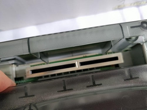 SEGA Saturn SS Limited Derby Stallion Blue Skeleton Console HST-3220, Working
