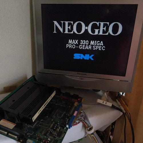REAL BOUT Fatal Fury Special RBS NEOGEO MVS Cartridge and Instruction cards set