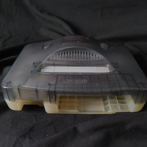 Nintendo 64 Clear Smoke Gray limited edition Console, Pad, Cable, Japan, Working