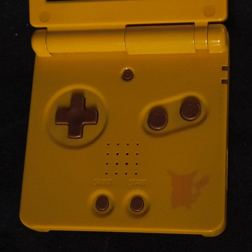 Used, Nintendo GAMEBOY ADVANCE SP Pokemon Center limited Pikachu Yellow console