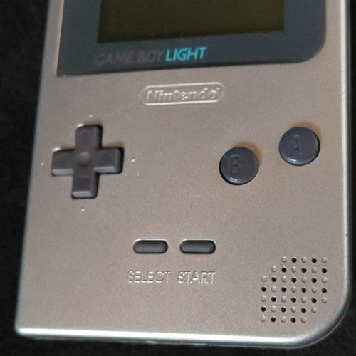 Used, Nintendo Gameboy Light Silver color console MGB-101, Working, Japan