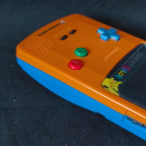 Nintendo Gameboy Color Pokemon Limited edition Orange color console , Working