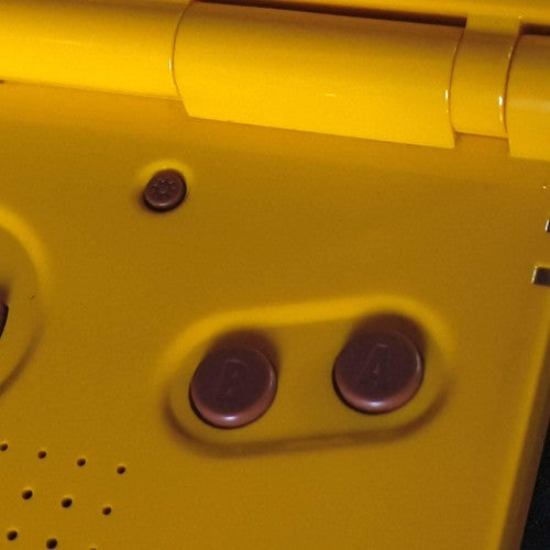 Used, Nintendo GAMEBOY ADVANCE SP Pokemon Center limited Pikachu Yellow console