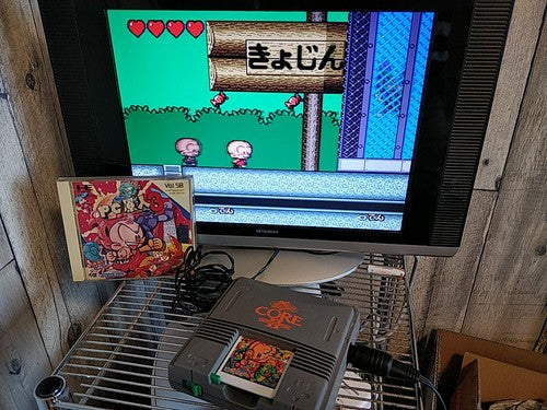 BONKS ADVENTURE 3 (PC Genjin 3) NEC PC Engine PCE TurboGrafx-16 Boxed set-d0519-