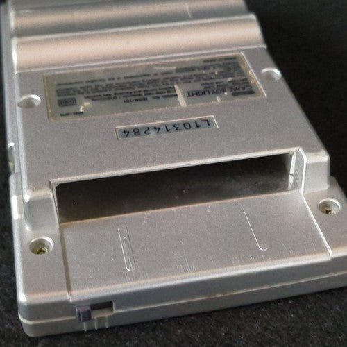 Used, Nintendo Gameboy Light Silver color console MGB-101, Working, Japan