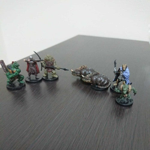 Used, Dungeons and Dragons Attack Wing Miniatures figure D&D TRPG set, Japan