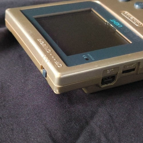 Nintendo Game boy Light Gold color console MGB-101,Manual, and box set, Japan