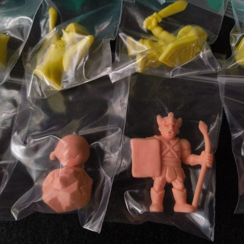 Legend of Zelda keshi rubber eraser collection and minibook set. Nintendo, Japan