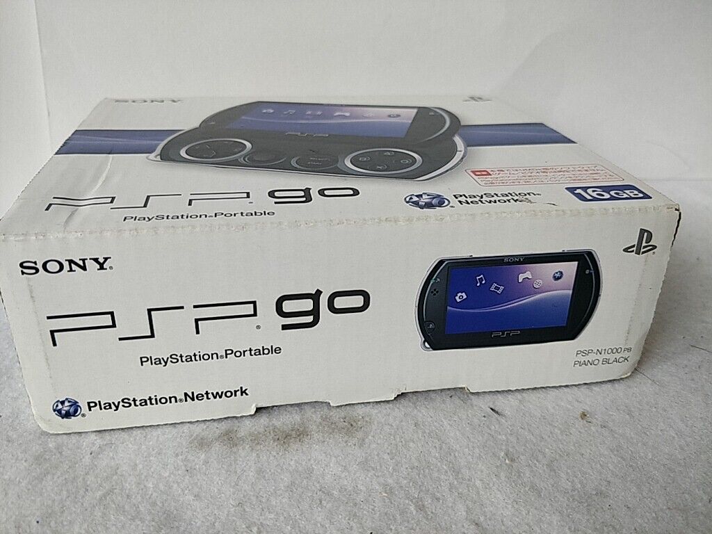 SONY PSP Go Playstation Portable console, manual, battery cable, Boxed -e0810-