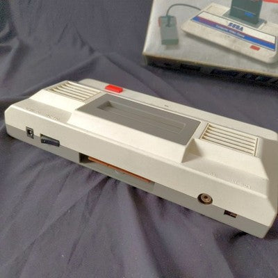 Sega SG-1000 Console with Champion Baseball Cartridge Working Rare Japan Import