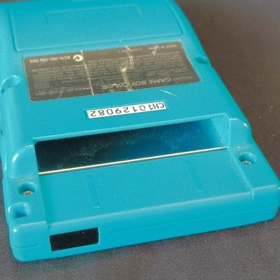 Game Boy Color Teal Nintendo Console CGB-001 Boxed Working No Game Cart Japan