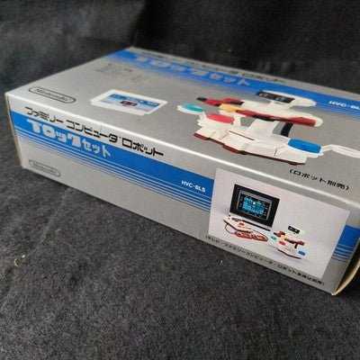 Nintendo Famicom Robot Block STACK-UP Parts Boxed, Workign, Japan, No Cartridge