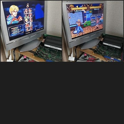 Double Dragon SNK Neogeo MVS Arcade Cartridge Instruction Copy Japan Working