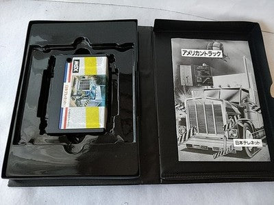 American Truck MSX MSX2 Cartridge Case Manual Complete Boxed Set Japan Working
