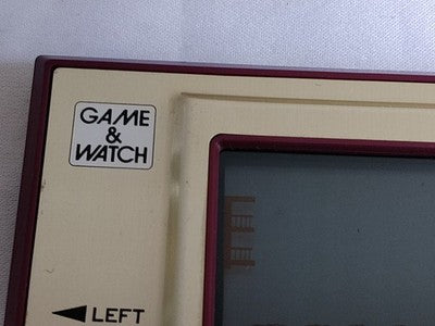 Vintage Nintendo Game and Watch Helmet LSI Screen Handheld Game Japan Working