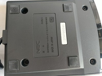 NEC PC Engine Cordless Multi Tap Receiver PI-PD11 Cordless Pad PI-PD12 Working