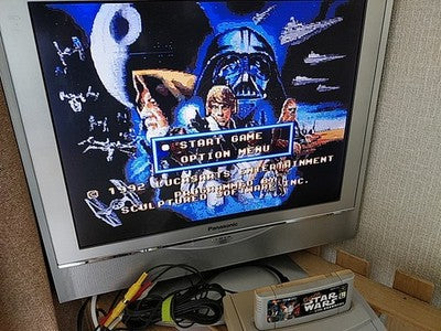 Super Star Wars Super Famicom SFC Cartridge with Strategy Guide Book Working