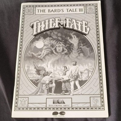 PC-88VA ONLY: The Bard's Tale III - Thief of Fate Japan PC88VA Japanese RPG Rare
