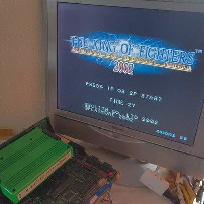 SNK The King of Fighters 2002 Neo Geo MVS Arcade Cartridge Tested Working Japan