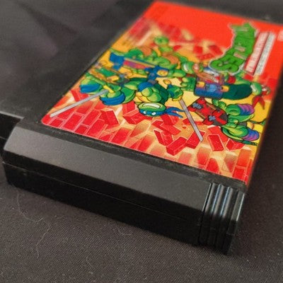 Konami Teenage Mutant Ninja Turtles Famicom Cartridge Only Untested Rare Japan