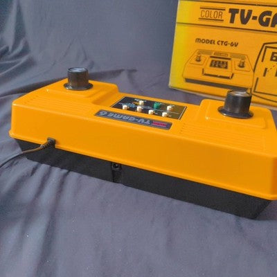 Nintendo Color TV Game 6 CTG-6V Console Boxed Untested Very Rare Japan Import