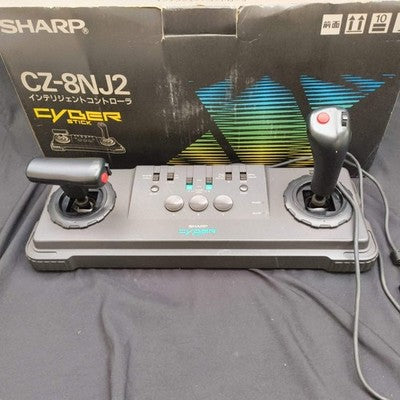 Untested, SHARP X68000 Cyber Stick Intelligent Controller CZ-8NJ2, w/Box, Japan