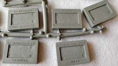 Nintendo Famicom Game Rubber Relief Stamp Set of 19 Wholesale Lot Japan Import