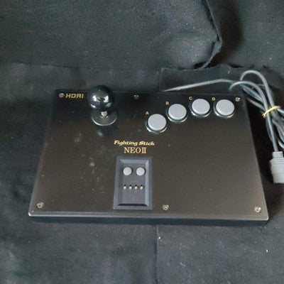 Hori Fighting Stick NEO2 for NEOGEO, NEOGEO CD with the Box set, working, Japan