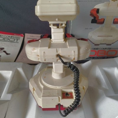 Nintendo Famicom Robot R.O.B. Robotic Operating Buddy with Manual Box Japan