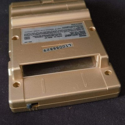 Used, Nintendo Gameboy Light Gold color console MGB-101, Working, Japan