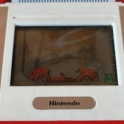 Game & Watch Mickey & Donald DM-53 Nintendo Faded LCD No Battery Cover Rare