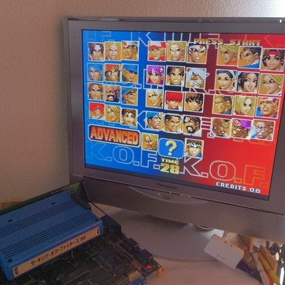 SNK The King of Fighters 98 Neo Geo MVS Arcade Cartridge Tested Working Japan