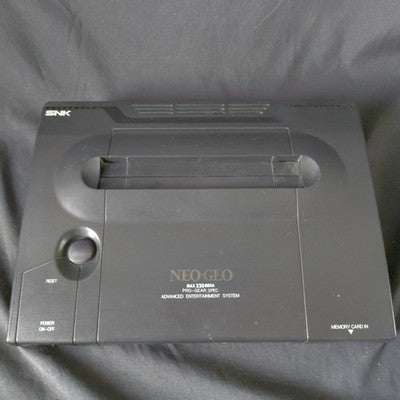 Neo Geo AES Pro-Gear Spec Console Controller Set SNK Working Rare Japan Import