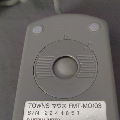 Fujitsu FM Towns Marty Mouse Controller Original Untested Rare Japan Import