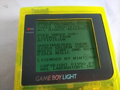Ghost Busters 2 Nintendo Game Boy GB Cartridge Manual Boxed Set Japan Working