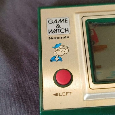Defective, Nintendo Game & Watch POPEYE Handheld game, Working, Japan