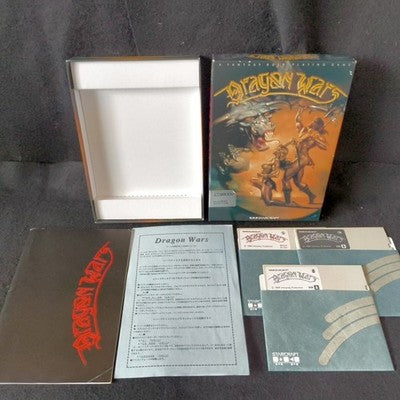 Starcraft Dragon Wars X68000 Floppy Disk Game Complete Set Working Japan Import