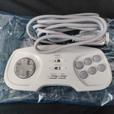 Vintage NEC PC-FX FX-PAD Controller Boxed - Untested Japanese Retro Gaming