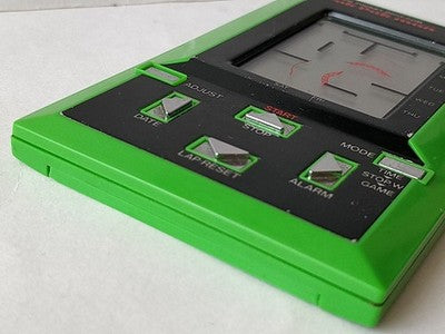 Epoch Pocket Digit-com Pak Pak Man LCD Game and Watch Handheld Japan Working