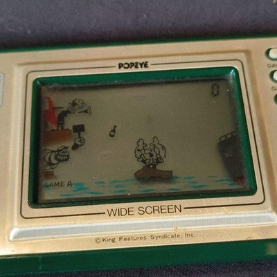 Defective, Nintendo Game & Watch POPEYE Handheld game, Working, Japan